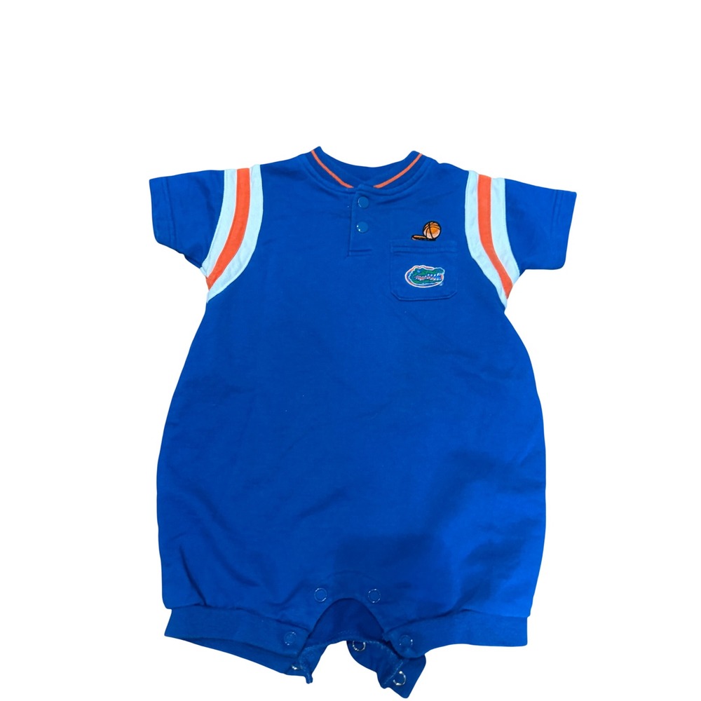 Florida Gators Baby Boy Romper 12M Blue Professional Sports Club Basketball NCAA